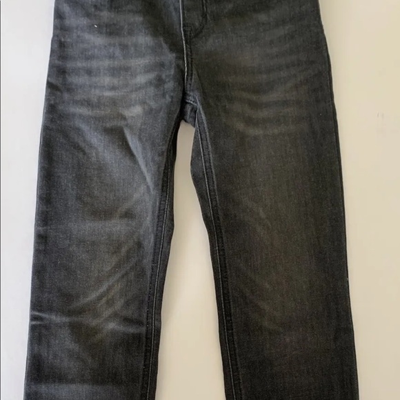 H&M Girls Slim Fit Faded Black Denim Jeans Adjustable Waist 6x - Picture 12 of 12